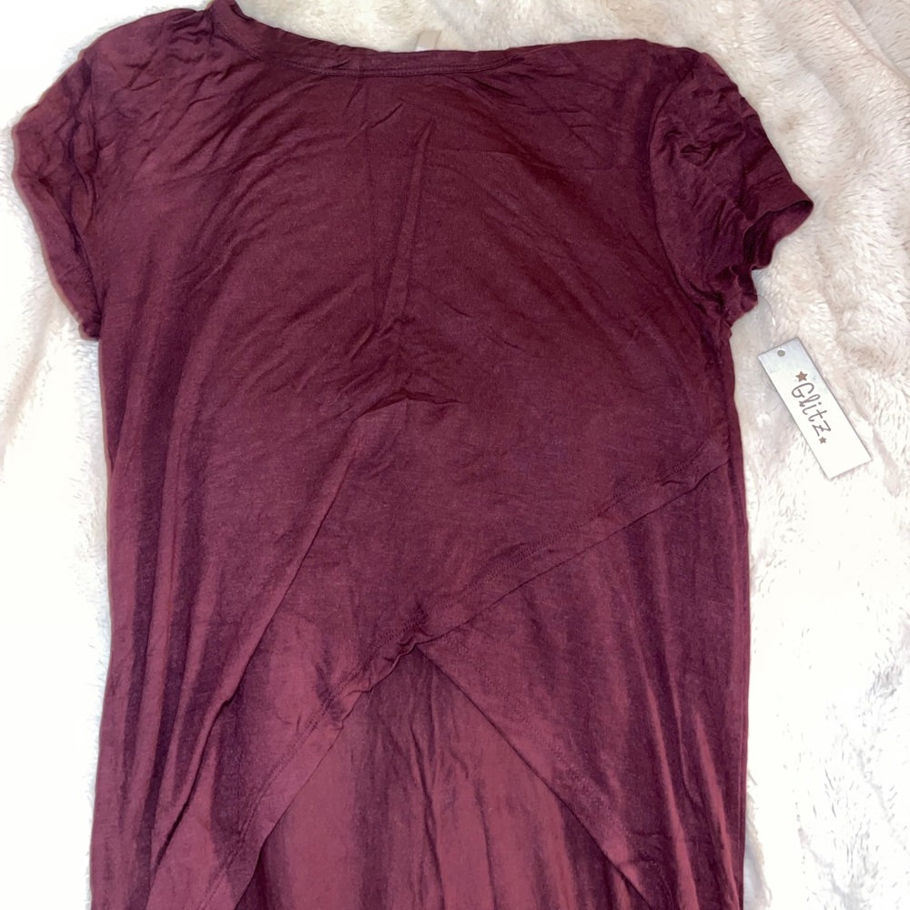shirt with cross in front